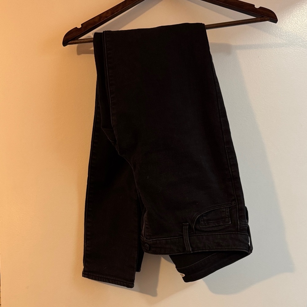 Old Navy Women's Black Skinny Jeans Rockstar Built-in Warm